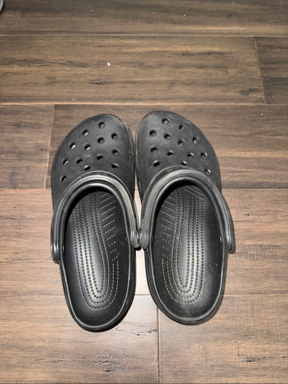 Classic Black Croc - Comfortable Slip-On Shoe